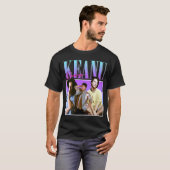 Keanu Reeves 90s Stijl T-shirt (Voorkant volledig)