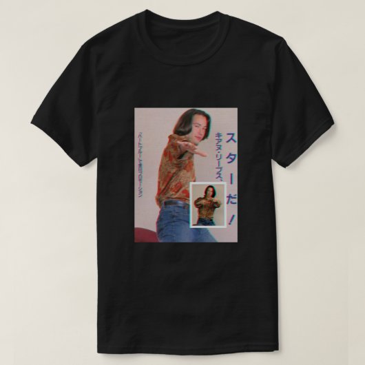 KeanU ReEves T-shirt (Design voorkant)