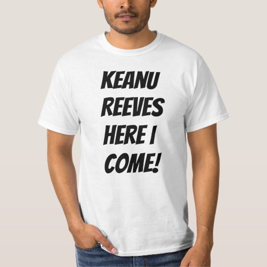 Keanu Reeves T-shirt (Voorkant)