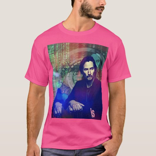 Keanu Reeves T-shirt (Voorkant)