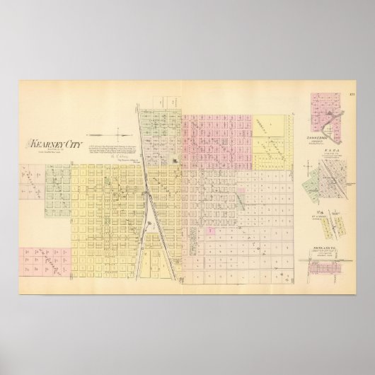 Kearney City, Nebraska Poster (Voorkant)