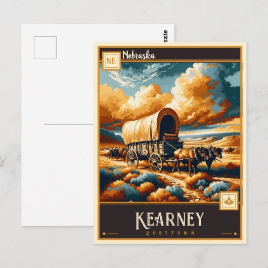 Kearney, Nebraska |  Briefkaart (Voorkant / Achterkant)