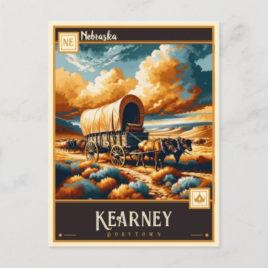 Kearney, Nebraska |  Briefkaart (Voorkant)