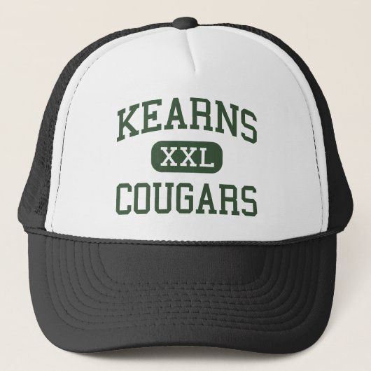 Kearns - Cougars - High School - Kearns Utah Trucker Pet (Voorkant)