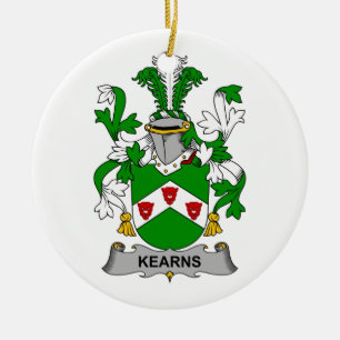 Kearns Family Crest Keramisch Ornament