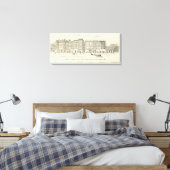 Kearny, Pine en California East Side Canvas Afdruk (Insitu (Slaapkamer))
