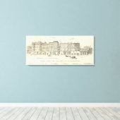 Kearny, Pine en California East Side Canvas Afdruk (Insitu (Houten vloer))