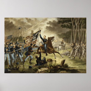Kearny's Charge Poster