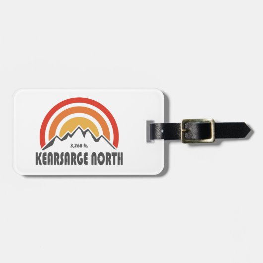 Kearsarge North New Hampshire Bagagelabel (Voorkant horizontaal)