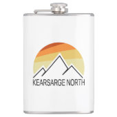 Kearsarge North New Hampshire Retro Heupfles (Voorkant)
