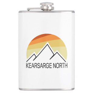Kearsarge North New Hampshire Retro Heupfles