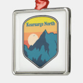 Kearsarge North New Hampshire Sunrise Metalen Ornament (Links)