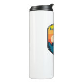 Kearsarge North New Hampshire Sunrise Thermosbeker (Gedraaid links)