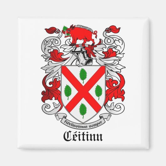 Keating Coat of Arms Magnet (Voorkant)