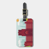 Keating Hall Bagagelabel (Voorkant verticaal)