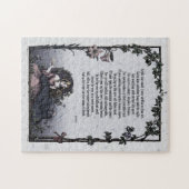 Keats "Bright Star" Victoriaans kunstpoëzie Puzzle Legpuzzel (Horizontaal)