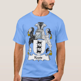 Keats Coat of Arms Family Crest T-shirt