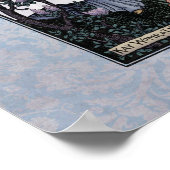 Keats "La Belle Dame" Victoriaans kunstartikel 17x Poster (Hoek)