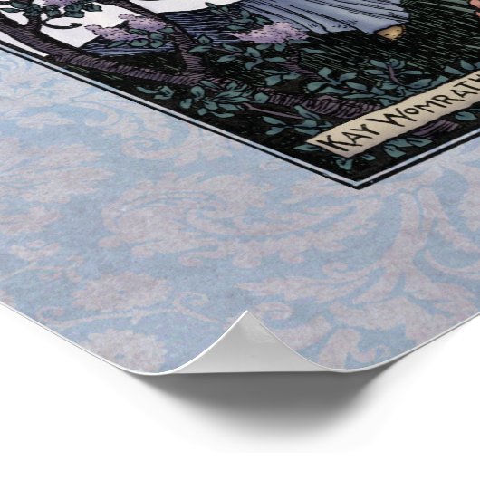 Keats "La Belle Dame" Victoriaans kunstartikel 17x Poster (Hoek)