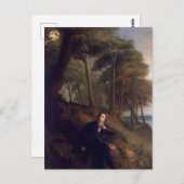 Keats luistert naar de nachtingale briefkaart (Voorkant / Achterkant)