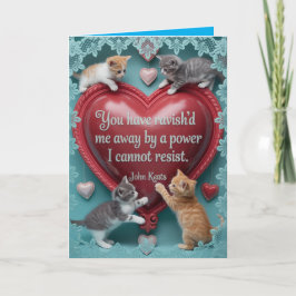 Keats Valentine's Day Card 2 Feestdagen Kaart