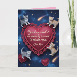 Keats Valentine's Day Card Feestdagen Kaart