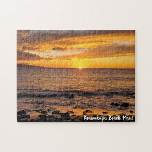Keawakapu Beach Sunset Maui Hawaii Legpuzzel