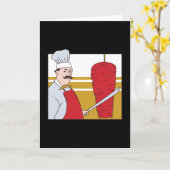 Kebab chef kaart (Gele Bloem)