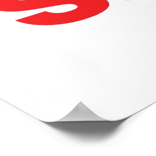 Kebab en Chips & Chili Sauce. Poster (Hoek)