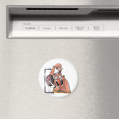 Kebab Head Magneet (Insitu (Vaatwasser))