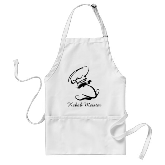Kebab Meister Standaard Schort (Voorkant)