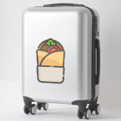 Kebab Sticker – Leuke Illustratie van Streetfood (Koffer)