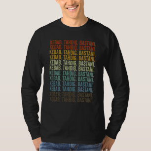 Kebab Tahdig Bastani Perzisch eten Iran Kebab T-shirt