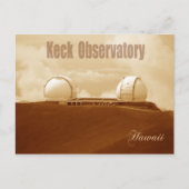 Keck Astronomical Observatory, Mauna Kea, Hawaii Briefkaart (Voorkant)