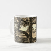 Kedars of Libanon Bijbel Verse Psalm 91:12 Koffiemok (Voorkant links)