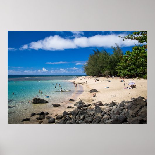 Ke'e Beach, Kaua'i Poster (Voorkant)