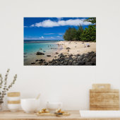 Ke'e Beach, Kaua'i Poster (Keuken)