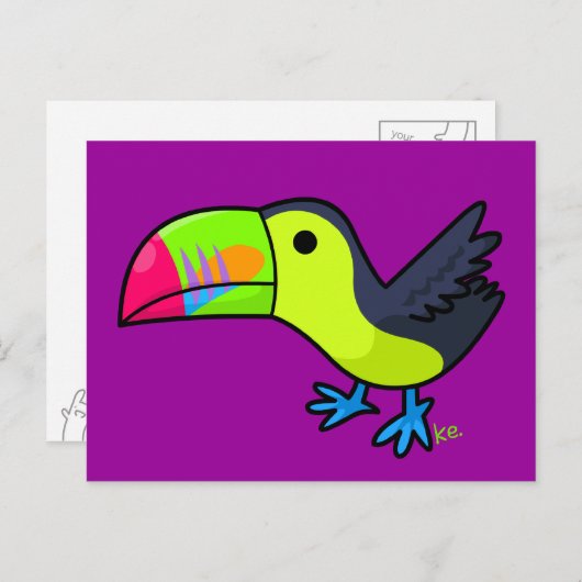 Keebee Briefkaart (Voorkant / Achterkant)