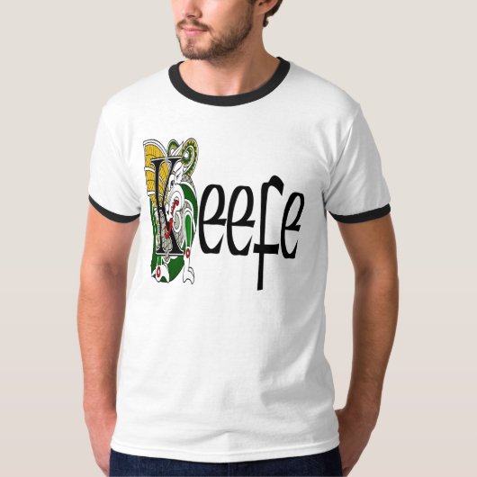 Keefe Celtic Dragon T-shirt (Voorkant)