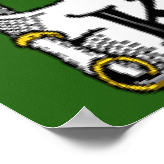 Keefe Coat of Arms Irish Flag Print (Hoek)