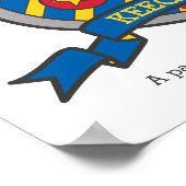 Keegan jongensnaam betekenis letter K heraldiek ki Poster (Hoek)