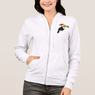 Keel-billed Toucan Santa Hoodie
