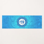 Keel Chakra Yoga Mat - 05p (Voorkant (horizontaal))