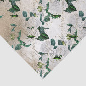  keel en bloemen tissuepapier (Detail)