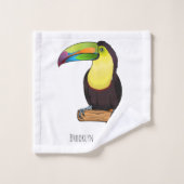 Keel-navelstaarster cartoon bad handdoek (Wasdoekje)