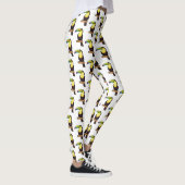 Keel-navelstaarster cartoon leggings (Rechts)