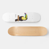 Keel-navelstaarster cartoon persoonlijk skateboard (Horizontaal)