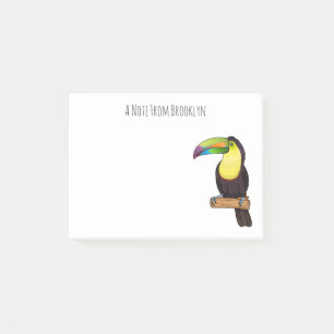 Keel-navelstaarster cartoon post-it® notes