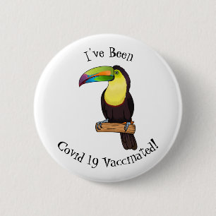 Keel-navelstaarster cartoon ronde button 5,7 cm