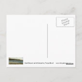 Keel Strand, briefkaart van het eiland Achill (Achterkant)